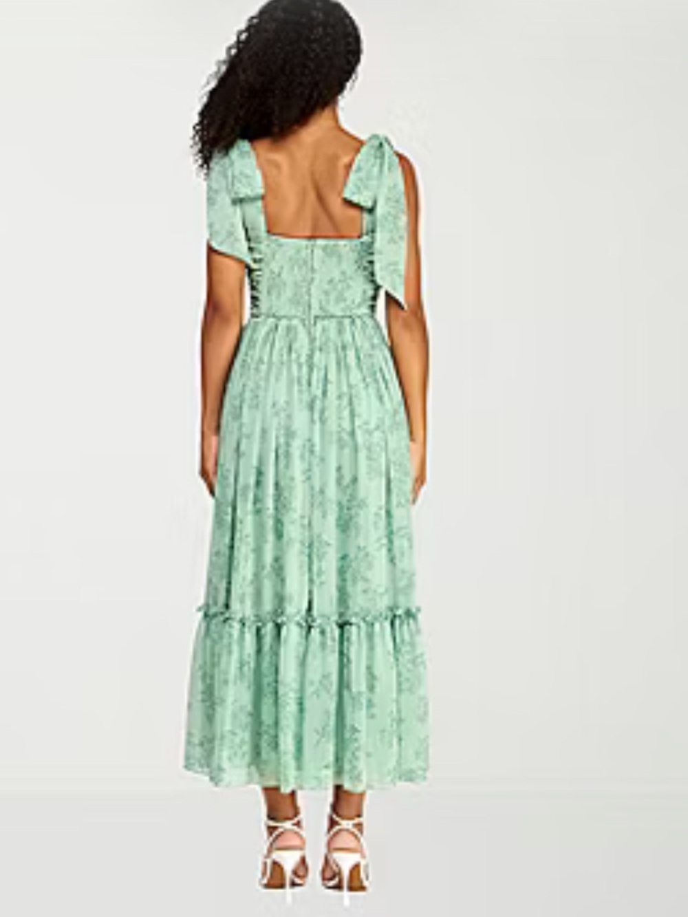 NWT Sage Green Fairycore Dress - Picture 2 of 6